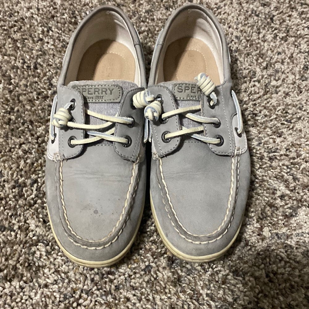 Grey Sperrys